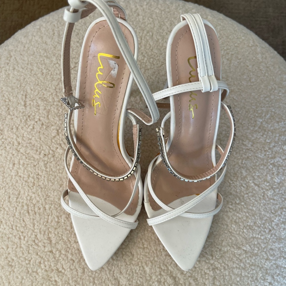 Lulus White Heel